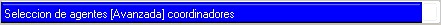 Selección de agentes [Avanzada] coordinadores