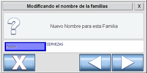 Indicamos la nueva descripción de la familia