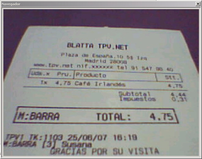 Ticket ejemplo