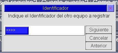 Registro de mi TPV STD Paso 2..Petición de identificador.