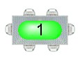 TPV Botones directos: Salones:Mesa 1 abierta