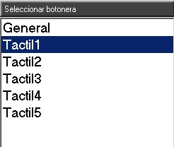 TPV Fx900930 configuración: TACTIL