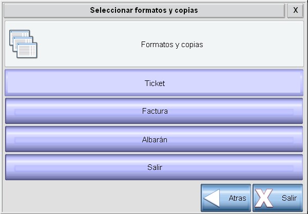 Formato y copias